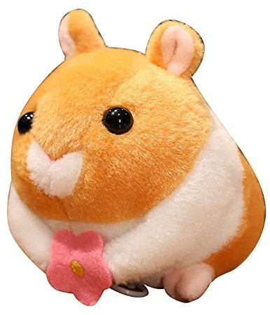 Katutude Mini Hamster Spielzeug Plüsch Kuscheltiere Gliederpuppe 12cm Hamster Gefälligkeiten Klein Kuscheltier Mini Stofftiere für Kinder