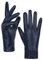 GSG SINCE 1998 Echtes Lammfell Lederhandschuhe für Damen Warm Gefütterte Touchscreen Winterhandschuhe Navy blau M