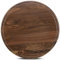 MAGIGO Tagliere rotondo in legno di noce da 40,6 cm, per cucina, tagliere in legno con scanalature per succhi