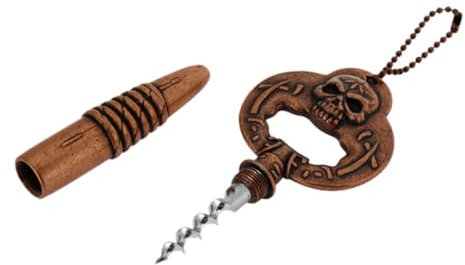 Cabilock 2 ouvre-bière tête de mort decapsuleur ouvre-bouteille ouvre-bière tire-bouchon un tire-bouchon destapadador de botellas de cerveza Multifonction outil