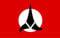 Flagge Star Trek Klingon Empire Fahne 60x90 cm Profiqualität mit Karabiner