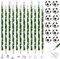 MOSTFUN Fußball Radiergummi Bleistiftanzug, 12 Stück Fußball Bleistifte 12 Stück TPR 3D Fußball Radiergummi, Tragbare Fußball Mitgebsel für Fußball Deko, Fußball Geburtstag, Fußball Party Geschenk