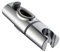 Shower Rail Slider Replacement Hand Held Shower Bracket Height Adjustable Sprayer Holder on Rail Chrome