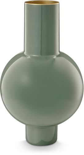 Pip Studio Metall Vase Mittelgross Mittel Grün 40cm