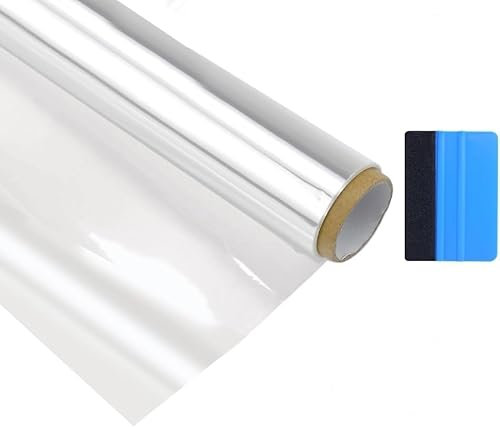 EUIEUT Klebefolie Transparent Möbelfolie 40 * 300cm Selbstklebende Möbel Schutzfolie Wandschutzfolie Spritzschutz Küchenrückwand Folie Buchfolie Adhäsionsfolie für Wand Esstische Möbe Küchen Büro