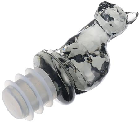 Ciieeo Cat Bottle Plug Creative Wine Bottle Silicone Stopper Fashion Wine Stoppers Silicone Sealed for for Sealing at Home Parties Gatherings