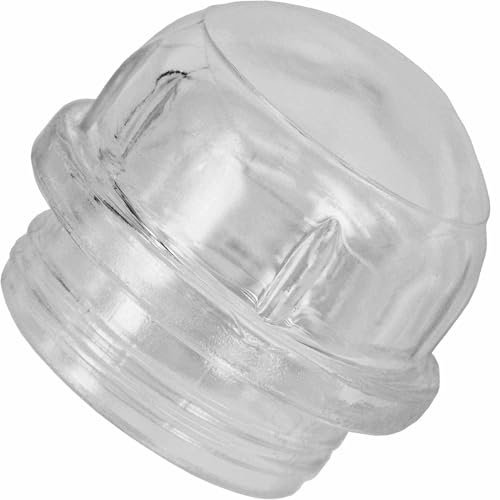 CHEFZOCO Cubierta lampara horno, Protector cristal bombilla de horno, Tapa de vidrio para bombilla de horno Gorenje, cubierta de cristal para lámpara de horno, Ø 41 mm, Código original 639157