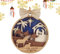 Weihnachtskrippe Weihnachten Ornament - Weihnachtskrippe Vintage Jesus | Stabiles Material Layered Christmas Ornament | Charmantes Design Jesus Krippe Ornament | Krippe Ornament zum Dekorieren