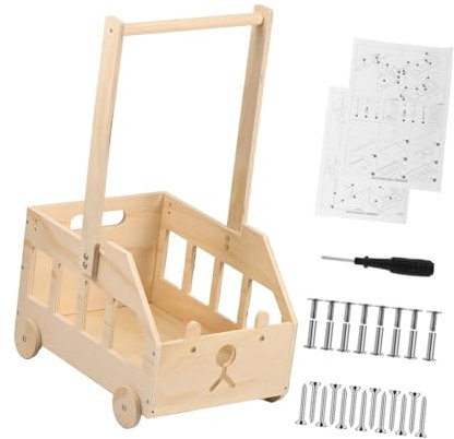 Perfeclan Babyparty-Kiste, Schrank-Geschenkkorb mit Rollen, Aufbewahrungsbox, stabiles Babyparty-Geschenk, DIY-Babykorb für Neugeborene