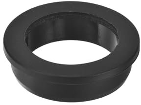 QUARKZMAN Kabeldurchführung Gummi, 40mm ID 50mm Bohrloch Gummitüllen Silikon Top Hat Lochstopfen Gummidichtung Gummistopfen Schutz von Drähten Kabeln für Verkabelung, Schwarz