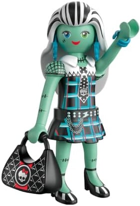 PLAYMOBIL | Monster High | Frankie Stein | Kreatives Spielfiguren-Set für Halloween-Partys & Rollenspiele | Mit coolen Accessoires | Perfekt für kleine Monster-Fans ab 5 Jahren | 71994