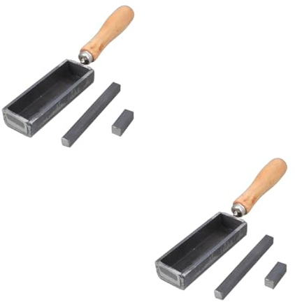 Multipurpose Iron Ingot Molds Metal Crafting Molds Jewelry Making Tool Designing Accessories Iron Mold Smelting Tool