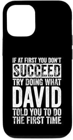 Hülle für iPhone 12/12 Pro was David dir erzählt hat