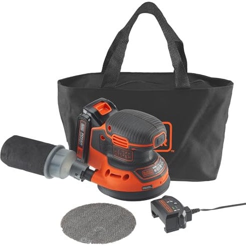 BLACK+DECKER Levigatrice Rotorbitale. BDCROS18-QW