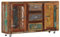 vidaXL Sideboard Antikstil Kommode Anrichte Schrank Weinschrank Mehrzweckschrank Standschrank Beistellschrank Flur 150x43x86cm Recyceltes Massivholz