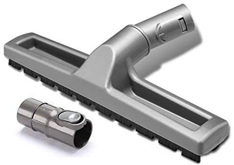 JXE Brosse pour sol dur compatible avec Dyson V6 DC62 DC59 et adaptateur convertisseur de brosse compatible avec Dyson DC07 DC08 DC14 DC17 DC28