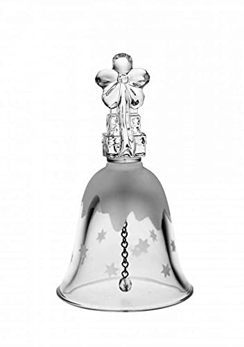 Tischglocke Geschenk Christmas Imperial 12cm Weihnachten Klingel Bleikristallglas