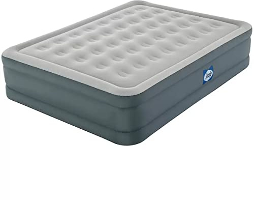 Sealy Fortech Queen Size Aired with Built in ump and Carry Bag