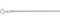 Panzerkette Weißgold 750/00 – 2,10 mm – 50 cm – Panzerkette Weißgold – 750/00
