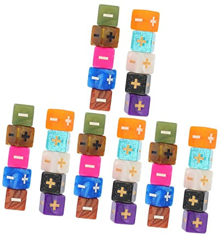 Toyvian 40 Stück Berechnungsspiele Subtraktionstabelle Kindheit Pädagogische Kognitive Requisiten Computing Mehrzweckfarbe Mathematik -Spielzeug Betrieb Minus Spielwerkzeug Plus