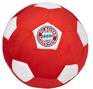 FC Bayern München I Plüschball I Softball I Baby I Rot/Weiß