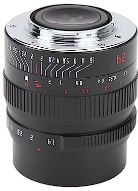 24 Mm F1,4 APS C Objektiv mit Manuellem Fokus Humanities Weitwinkelobjektiv Ambient Portrait ED-Objektiv für GH3 GH4 GF1 GM1 GM5, für E M1 E M5 und Andere Kameras