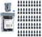 toolant 1 Inch Phillips Bit#2 Magnetic Anti Slip Impact Screwdriver Bits Set,45pcs Insert S2 Steel PH2 Driver Dit Set with CNC Machined Tips for Power Drill