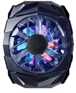 HBNOM Phone Cooling Fan, Phone Radiator with Larger Cooling Area, Super Sound Absorption and Gaming-Grade Design, Mobile Phone Cooler for Smartphones Tablet