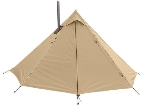 MYVVKIA Tente Gonflable d'extérieur étanche, Ensemble de Tente Double Couche, poêle à Bois Simple, cheminée, Grande Tente de Camping