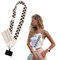 CocCCoon Phone Strap with Zippered Pouch, Crossbody Phone Lanyard, Modern Functional, Off-White Solid Fabric
