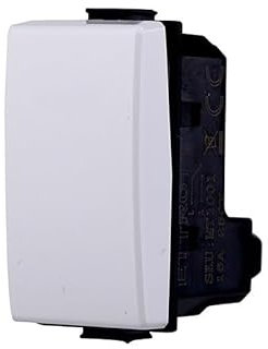 Deviatore compatibile Bticino Matix 1p 16A colore bianco