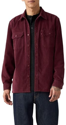 Levi's Jackson Worker Camicia Button-Down, Tawny Port, L Uomo