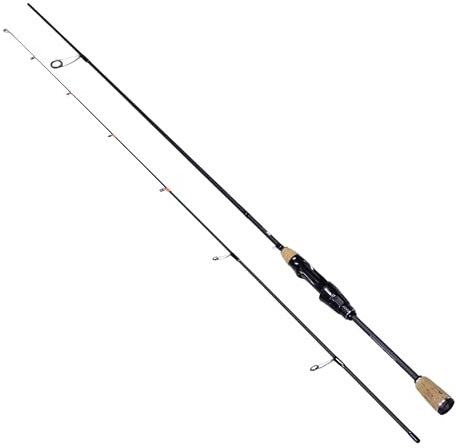 Zite Fishing Solid Strike UL Rute 200cm | Solid Tip Vollcarbon Spitze | 0,5-3g Wurfgewicht | Ultra Light Forellenrute für Gummiköder & Finesse Rigs | Parabolische Aktion