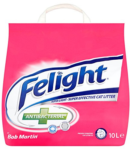 Felight Cat Litter, 10 Litre, Pack of 3