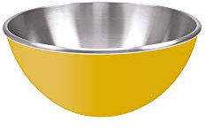 ZAK Gemini Edelstahl- Melaminschüssel Ø 16 cm, gelb