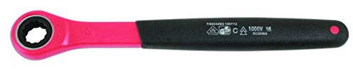 Laser 6882 Insulated Ratchet Ring Spanner 12mm
