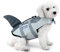 Ranphy Piccolo cane gatto Summer Pet giubbotto salvagente Shark Style Life Jacket con manico Canottaggio per cani Abbigliamento piscina Spiaggia S