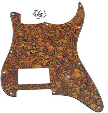 Kaish 11 Loch Gitarren- Schlagbrett für Fender Delonge, in verschiedenen Farben Tiger Stripe