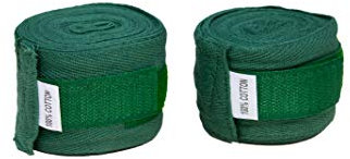 protectWEAR the safety kick Boxbandagen Handgelenkbandagen Boxen Kickboxen Muay Thai Kampfsport grün, Länge 4 Meter