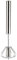 Weis 15148 Edelstahl Schneebesen Handquirl Quirl mit Getriebe 23cm