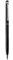 Bolígrafo metálico x2 para Samsung Galaxy Note 10 Lite Smartphone 2 en 1 Bola Elegant Tablet Escribe Universal (Negro)