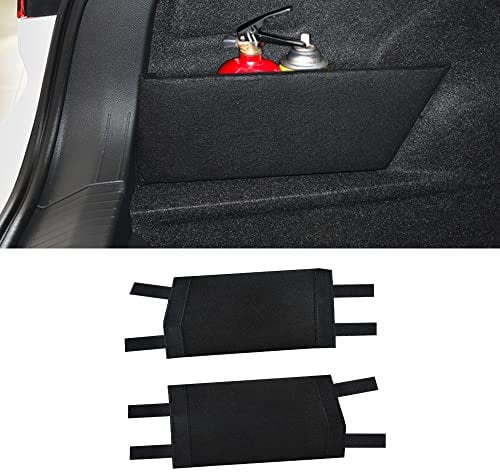 2Pcs Kofferraum Organizer Partitionen für VW T-ROC 2018 2019 2020 2021, Kofferraum Organizer Auto Kofferraum-Aufbewahrung Blende Trunk Organizer Partitionen Zubehör