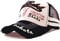 Sporty Trucker Mesh Baseballcap Black Rebel Western Distressed Vintage Retro Sommer Cap (schwarz/beige), Einheitsgröße