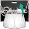 YEE PIN Parasol para Fiat 500 Abarth 595, protección solar para parabrisas de coche, bloqueador de calor UV, parasol plegable