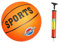 AL-FAHMI BASKETBALL SIZE 7 INDOOR/OUTDOOR GAME ADULT BOYS GIRLS BASKETBALL ONLY/BASKETBALL+PUMP (SIZE 7 BALL WITH PUMP)