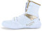 Adoff Unisex Boxschuhe Männer ma'am Kniebeugenschuhe Ringerschuhe Jugend Muay Thai Taekwondo Boxen Trainingsschuhe Kampfsportschuhe AtmungsaktivGroße 46 47 (Weißgold,41)
