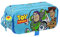 TOY STORY Ready to Play - Portatodo Triple Big, Estuche Infantil, Estuche Niño, Ideal para Niños de 5 a 14 Años, Cómodo y Versátil, Calidad y Resistencia, 21.5x8x10 cm, Color Azul claro