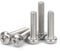 Qrity 25 Vis Torx à Tête Plate M6 X 35mm en Acier Inoxydable - Filetage Complet à Tête Bombée pour Machine