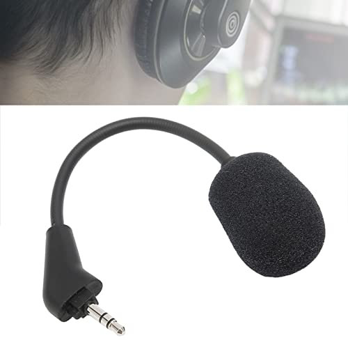 Ersatz Mikrofon für HS50 HS60 HS70 HS70 SE Gaming Headset, 3,5mm Spielmikrofon Ersatz Kabelloses Gaming Kopfhörer Mikrofon Ersatzteile mit Geräuschunterdrückung