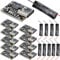 Youmile 10 pcs Type-C USB Lithium Battery Charger Module Ultra-Small Ternary Lithium Battery 3.7V 4.2V 1A charging protection board Auto Charge/Cut Off Function with 18650 Battery Holder